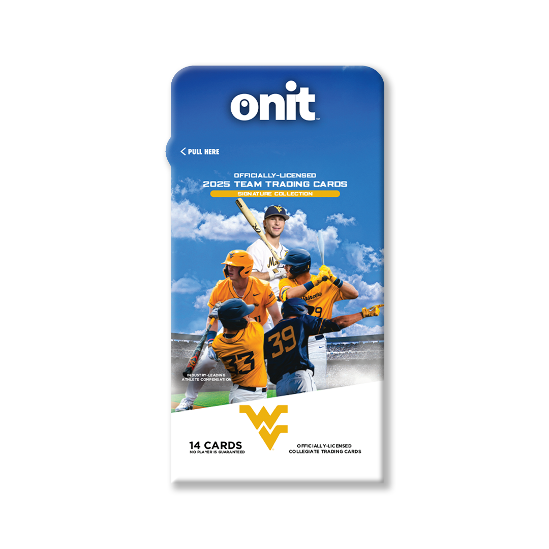 West Virginia University® 2025 Baseball Trading Cards - Single Pack