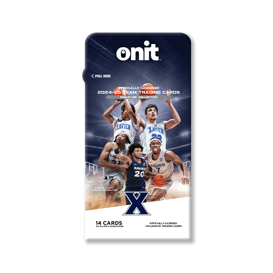 Xavier University® 2024-25 Men's Basketball Trading Cards - Single Pack