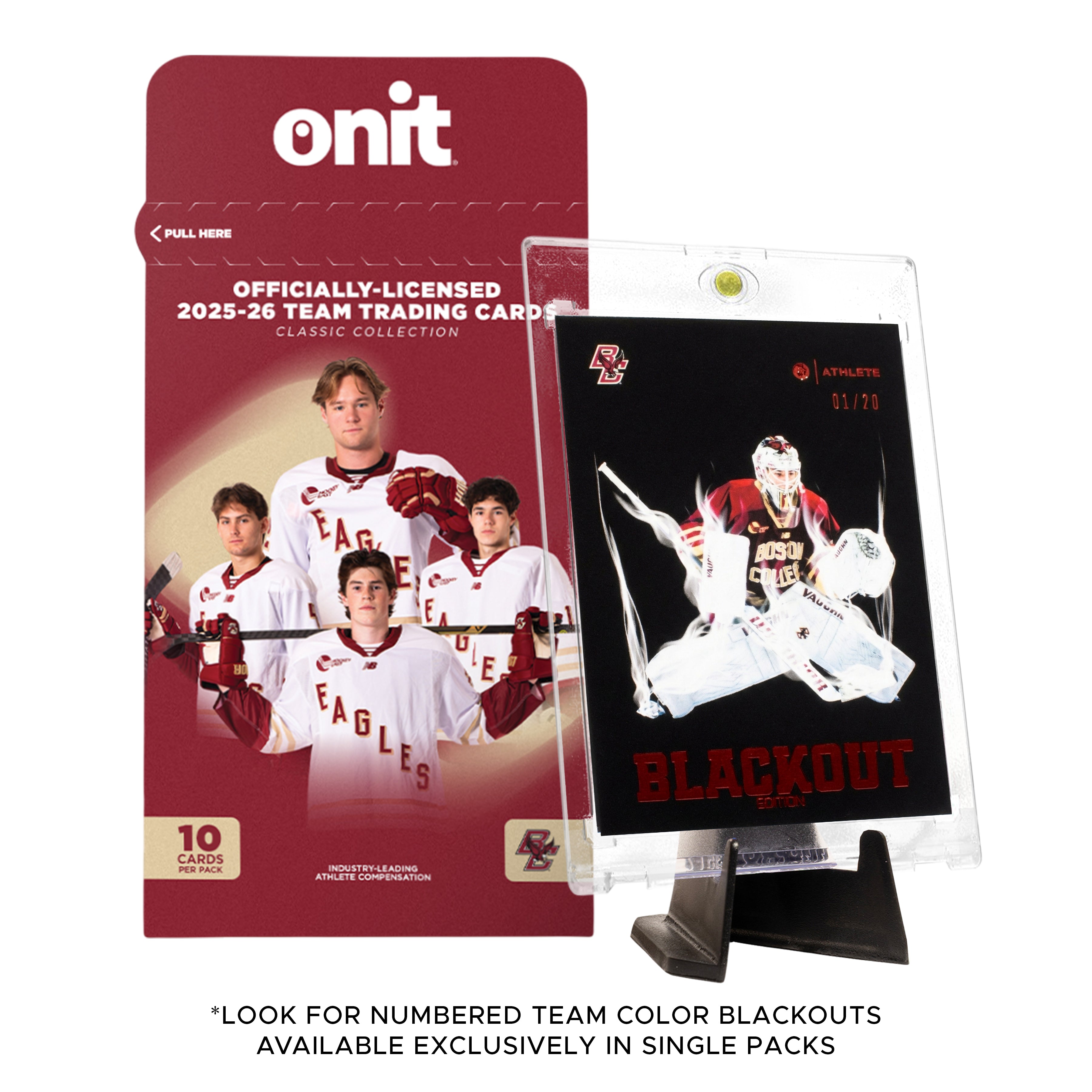 Boston College Men's Hockey 2025-26 Trading Cards - Single Pack