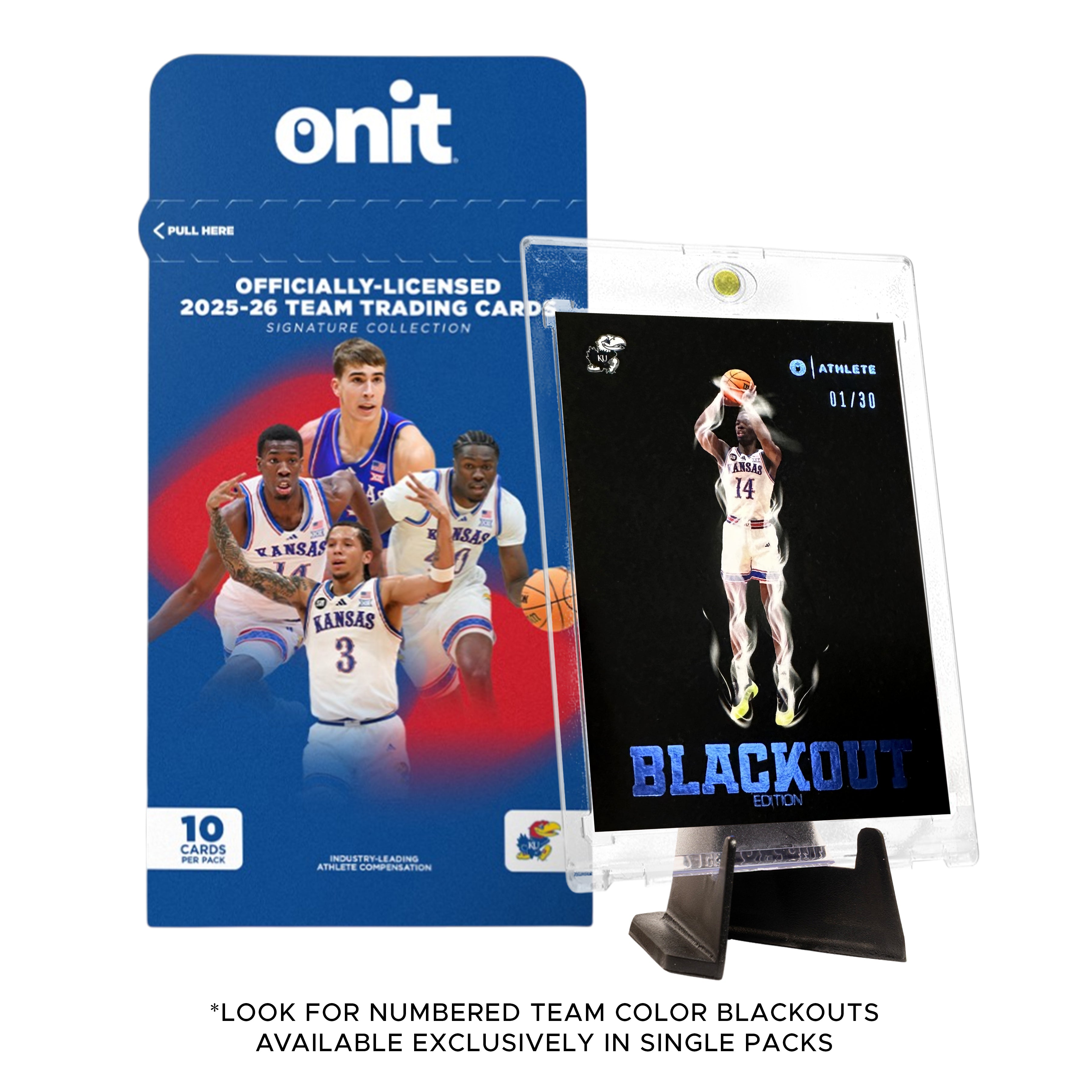 University of Kansas Men's Basketball 2025-26 Trading Cards - Single Pack