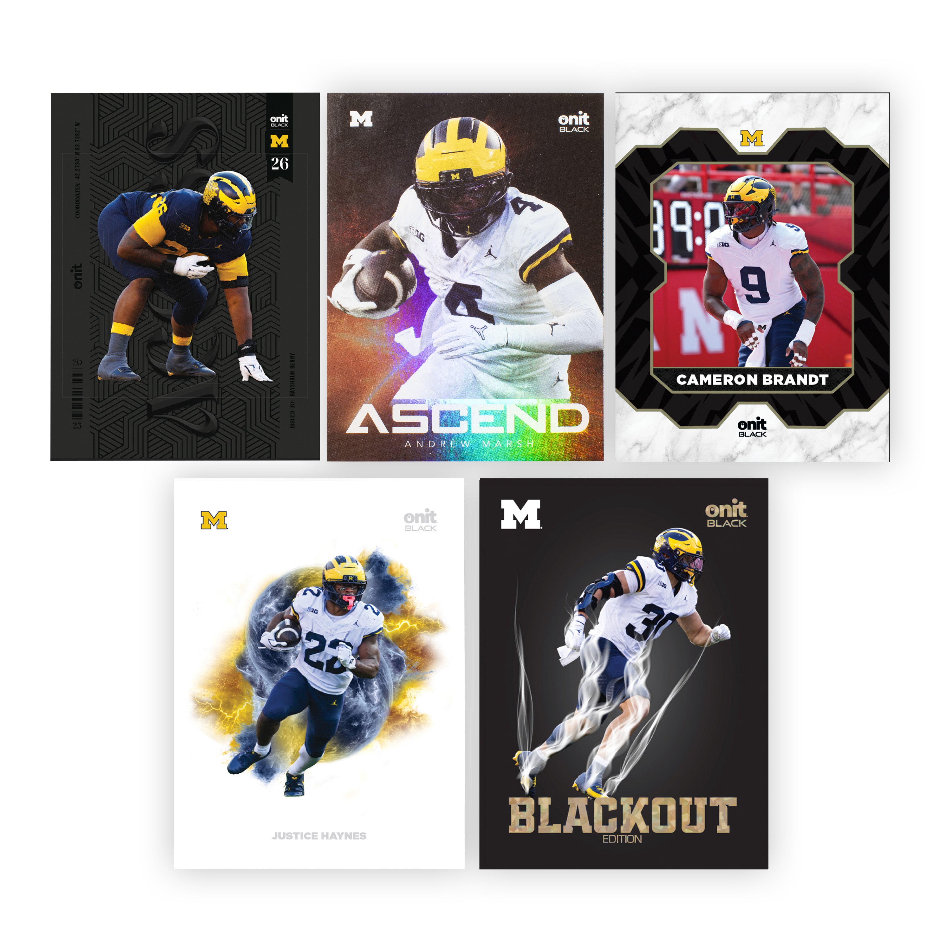 University of Michigan Football 2025 ONIT Black