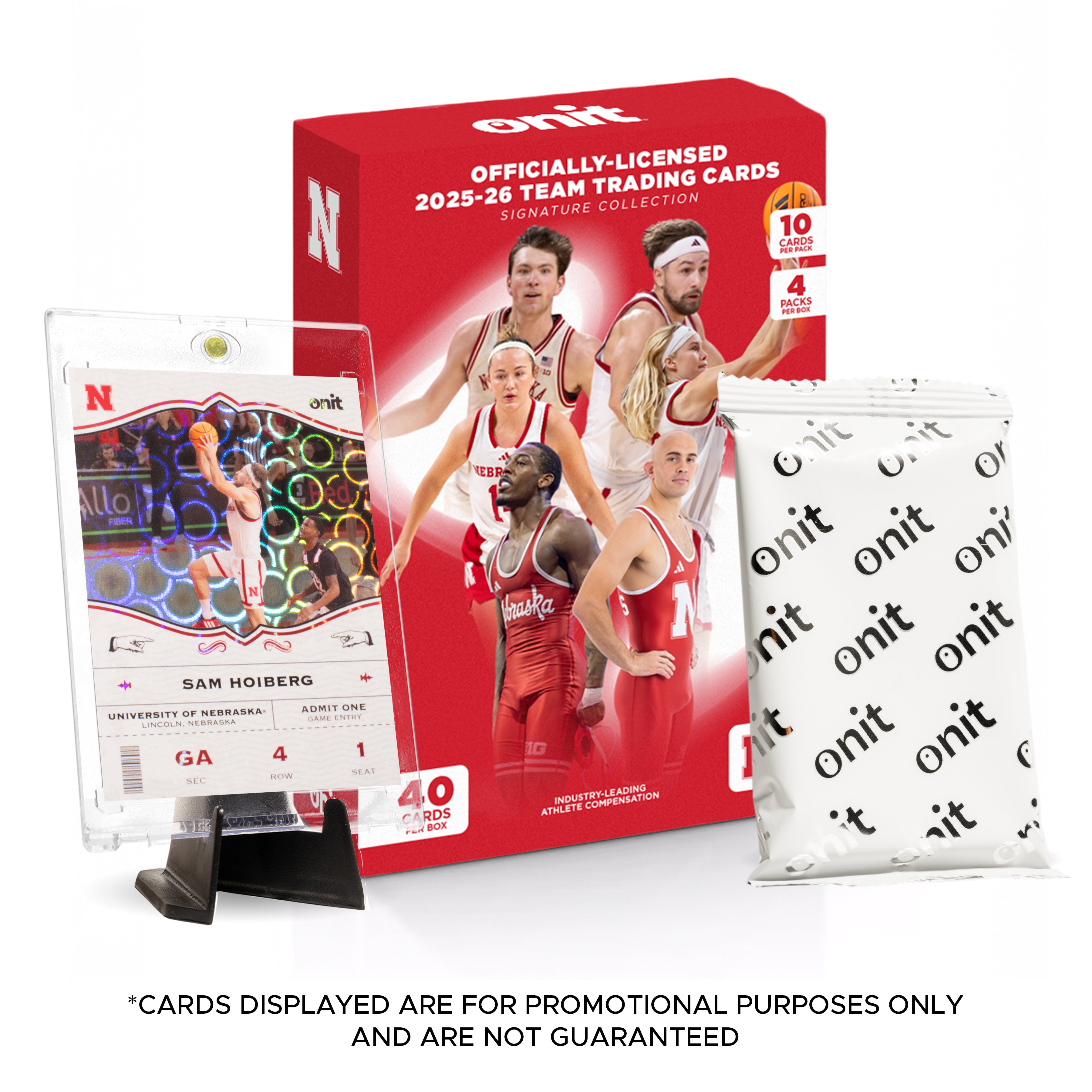 University of Nebraska Winter Sports 2025-26 Trading Cards - Value Box