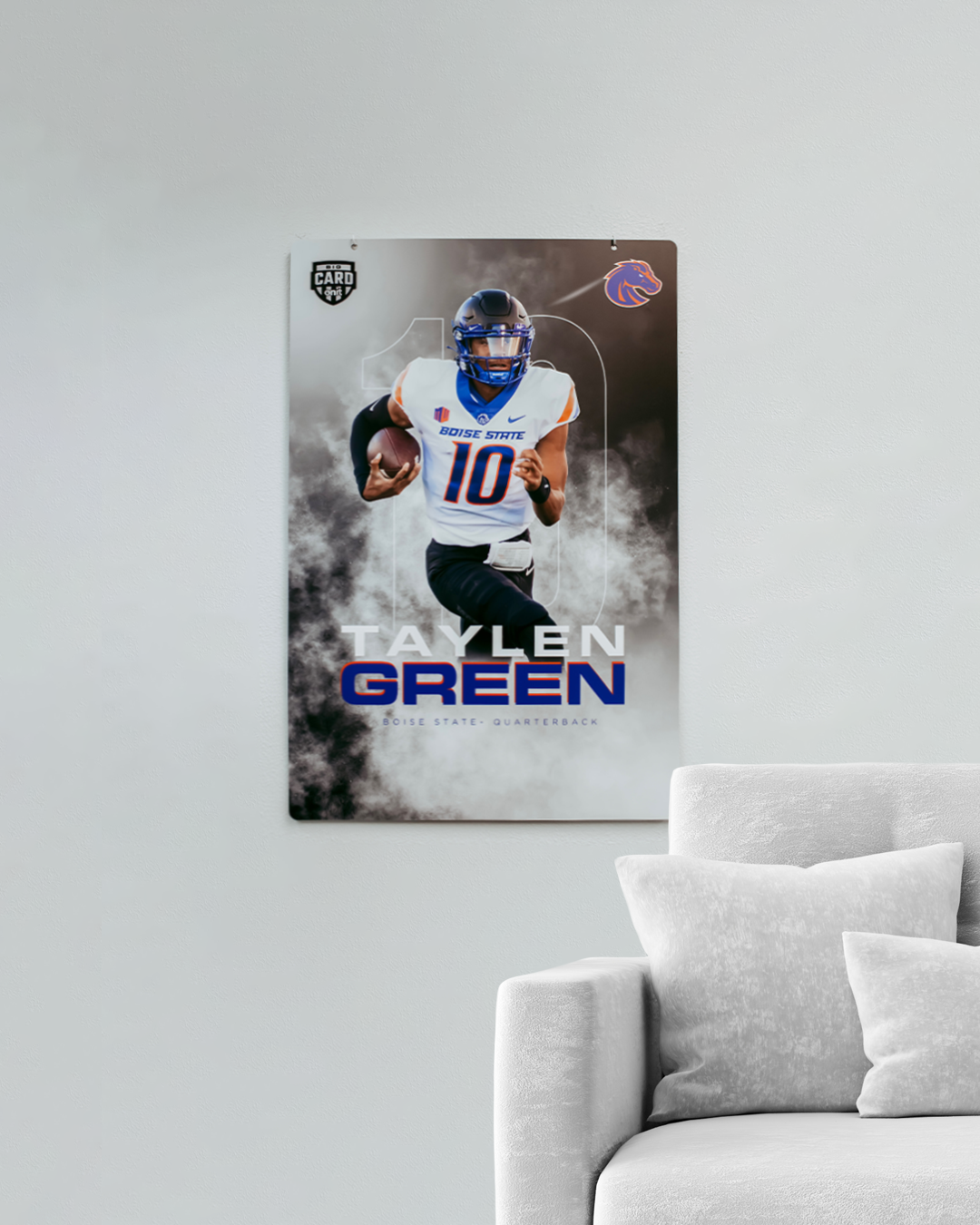 Taylen Green - Big Card™ - Autographed (BOISE, IDAHO PICK UP)