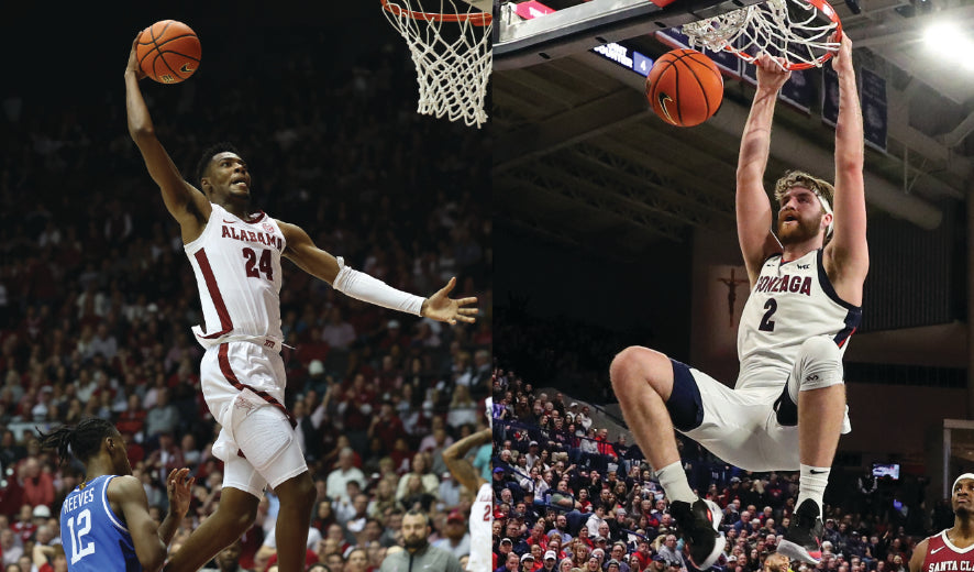 Alabama & Gonzaga men's basketball teams to appear on trading cards