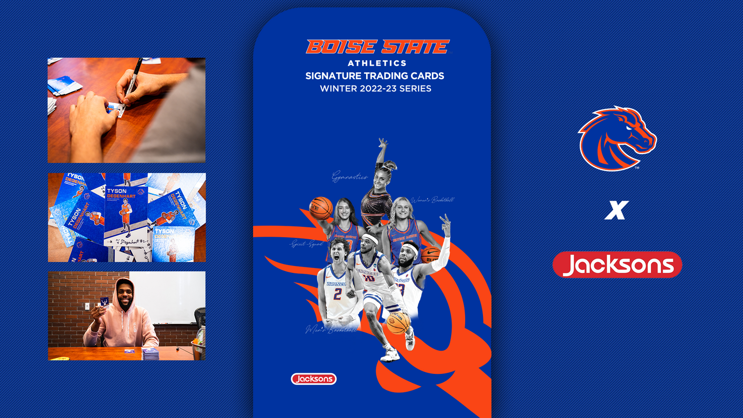 Official Trading Card Promotion with Boise State Athletics