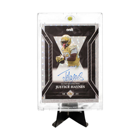 Justice Haynes autograph card