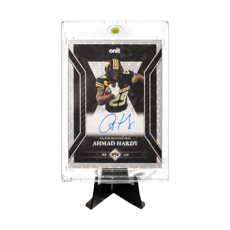 Ahmad Hardy autograph card