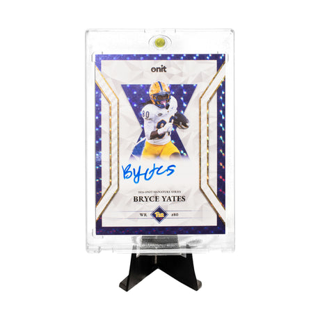 Bryce Yates autograph card
