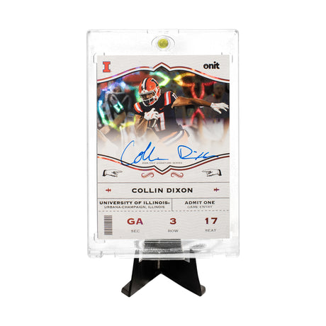 Collin Dixon autograph card