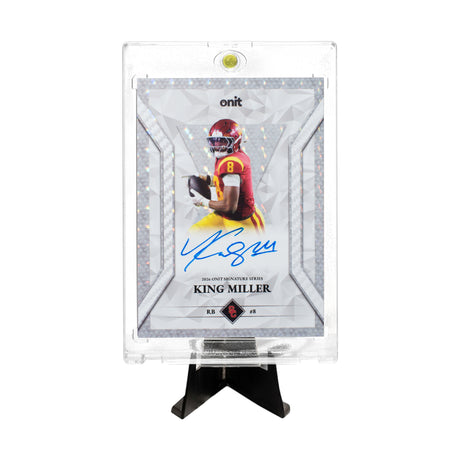 King Miller autograph card