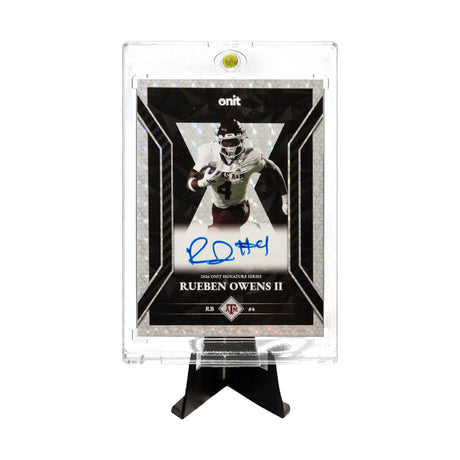 Rueben Owens II autograph card
