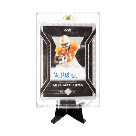 Mike Matthews autograph card