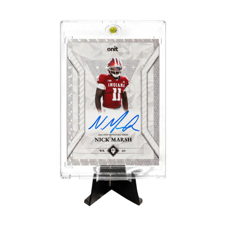 Nick Marsh autograph card