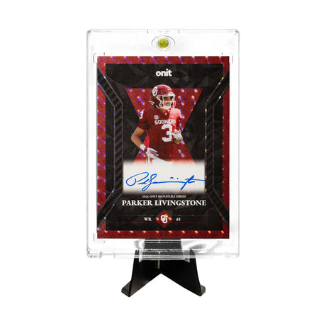 Parker Livingstone autograph card