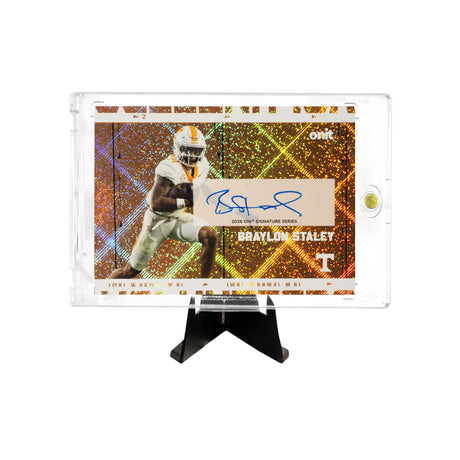 Braylon Staley autograph card