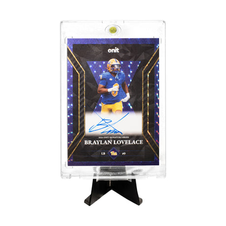 Braylan Lovelace autograph card