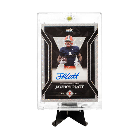 Jayshon Platt autograph card