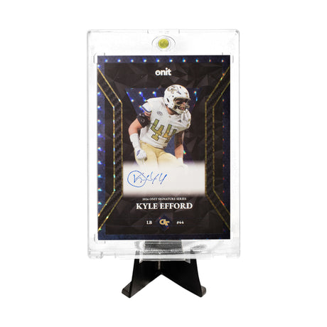 Kyle Efford autograph card