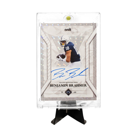 Benjamin Brahmer autograph card