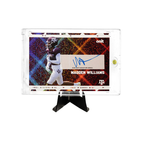 Madden Williams autograph card
