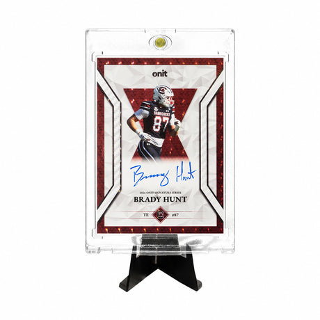 Brady Hunt autograph card
