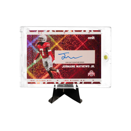 Jermaine Mathews Jr. autograph card