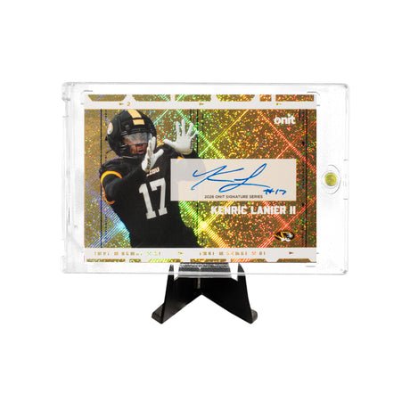 Kenric Lanier II autograph card