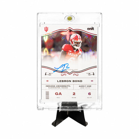 Lebron Bond autograph card