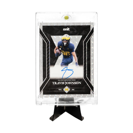 Travis Johnson autograph card