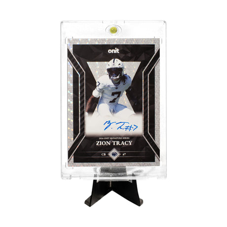 Zion Tracy autograph card