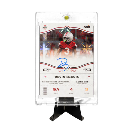 Devin McCuin autograph card