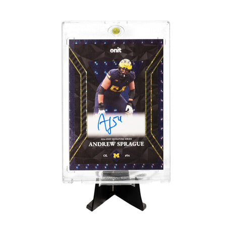 Andrew Sprague autograph card