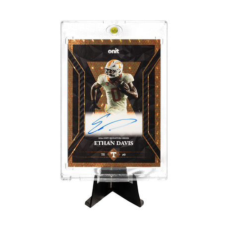 Ethan Davis autograph card