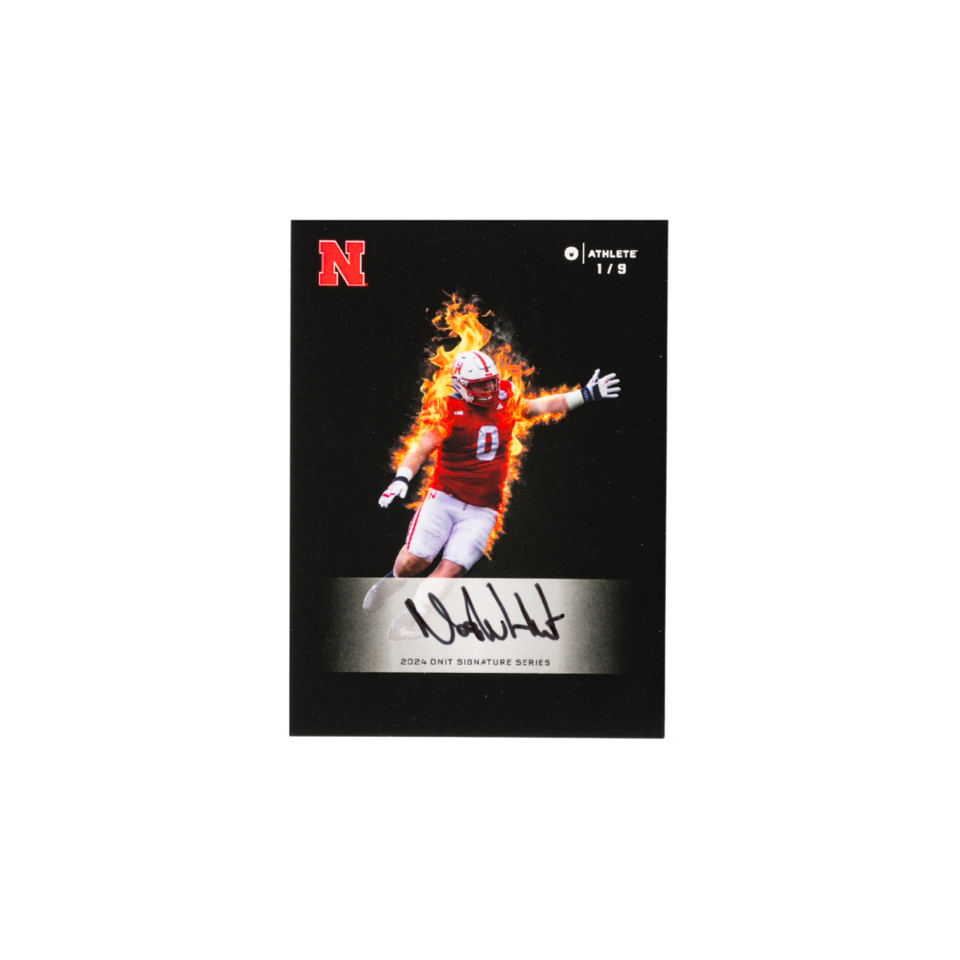 University of Nebraska® 2024 Football - Platinum Box with Guaranteed Autograph