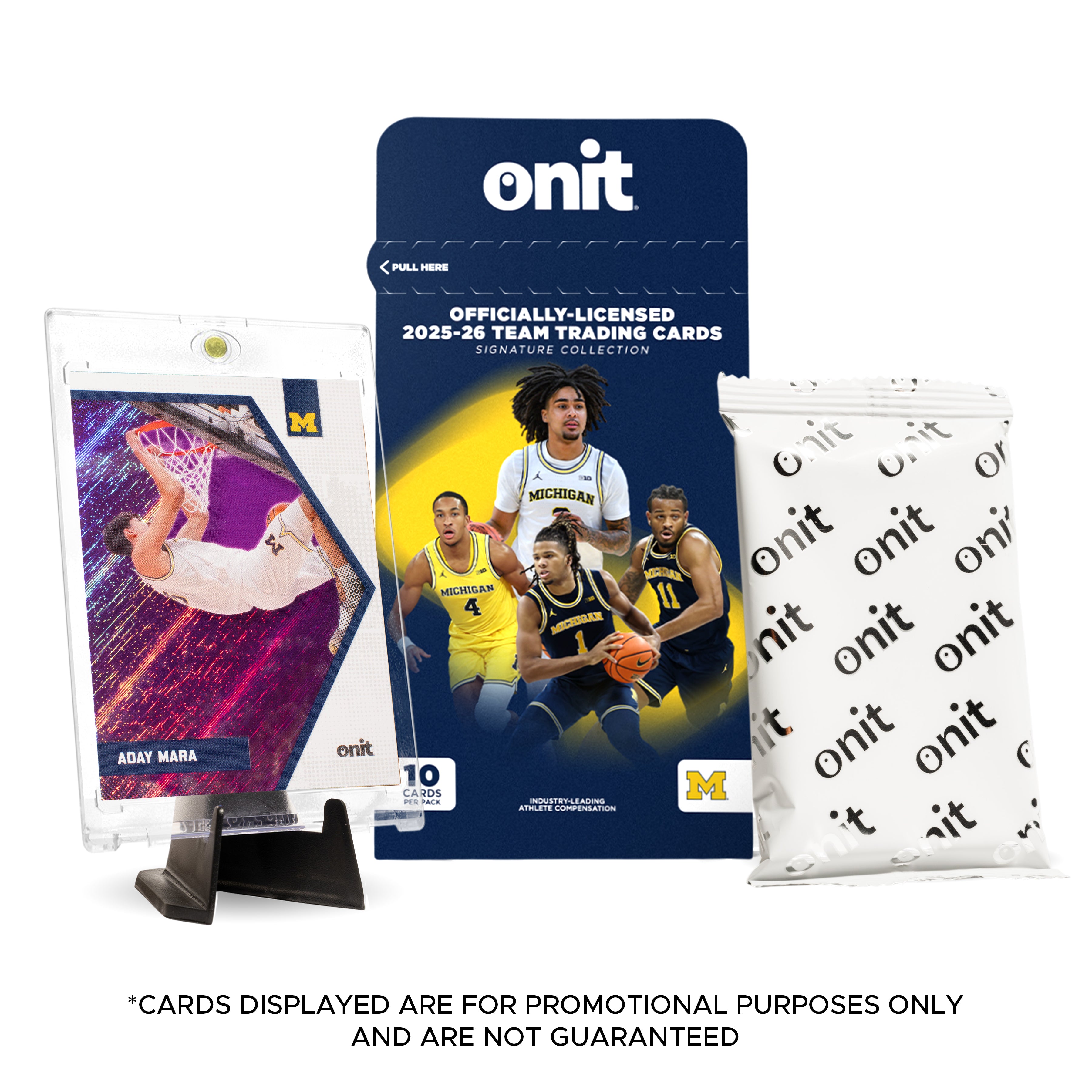 University of Michigan Men's Basketball 2025-26 Trading Cards - Single Pack