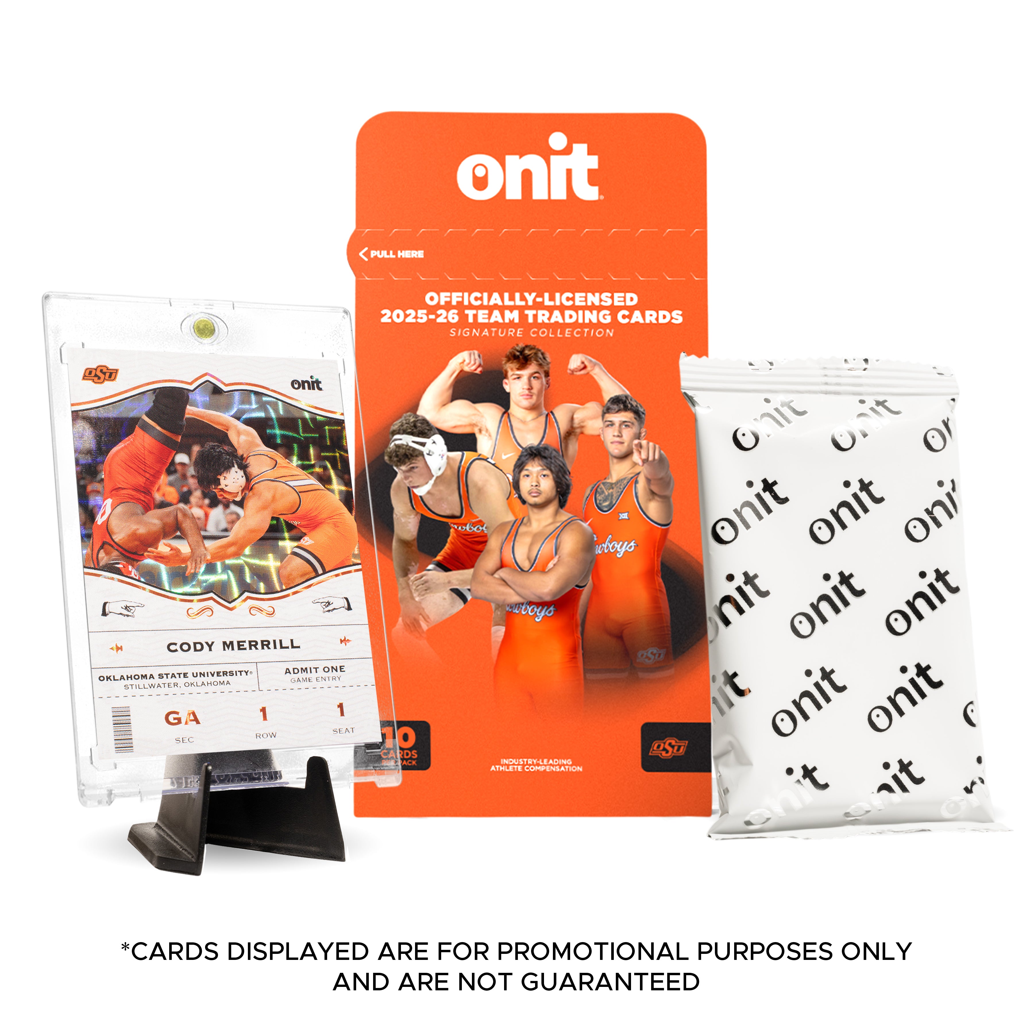 Oklahoma State University Wrestling 2025-26 Trading Cards - Single Pack