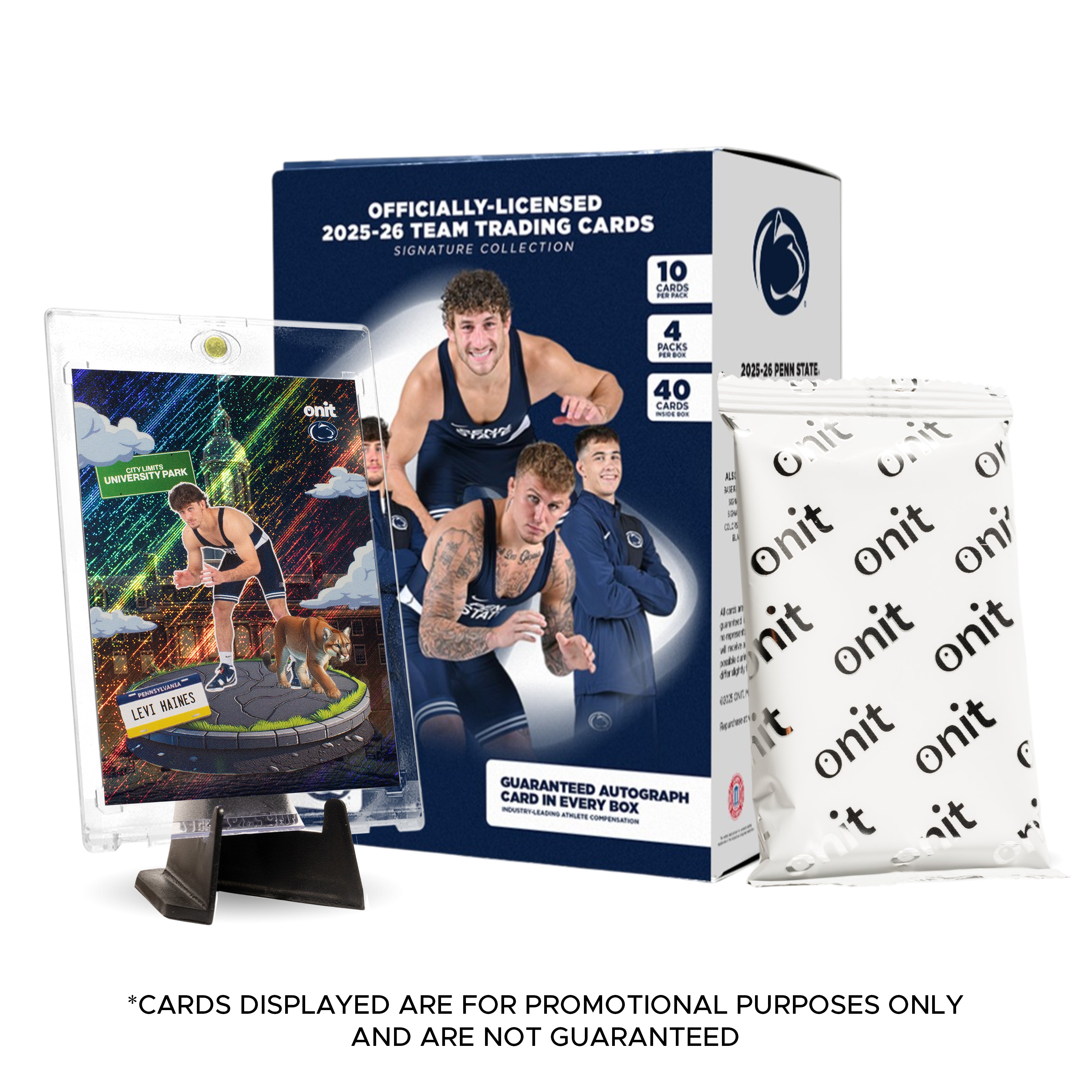Penn State University Wrestling 2025-26 Trading Cards - Platinum Box (Guaranteed Autograph)