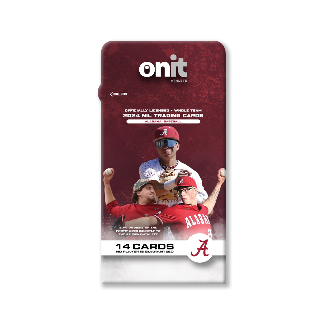 University of Alabama® NIL 2024 Baseball Trading Cards - Single Pack