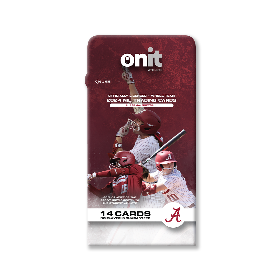 University of Alabama® NIL 2024 Women's Softball Trading Cards - Single Pack