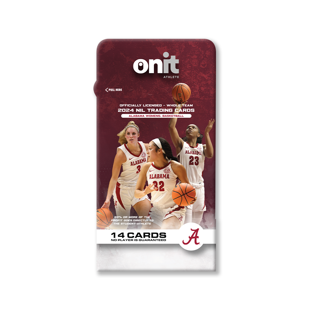University of Alabama® NIL Women's Basketball - 2023-24 Signature Trading Cards - Single Pack