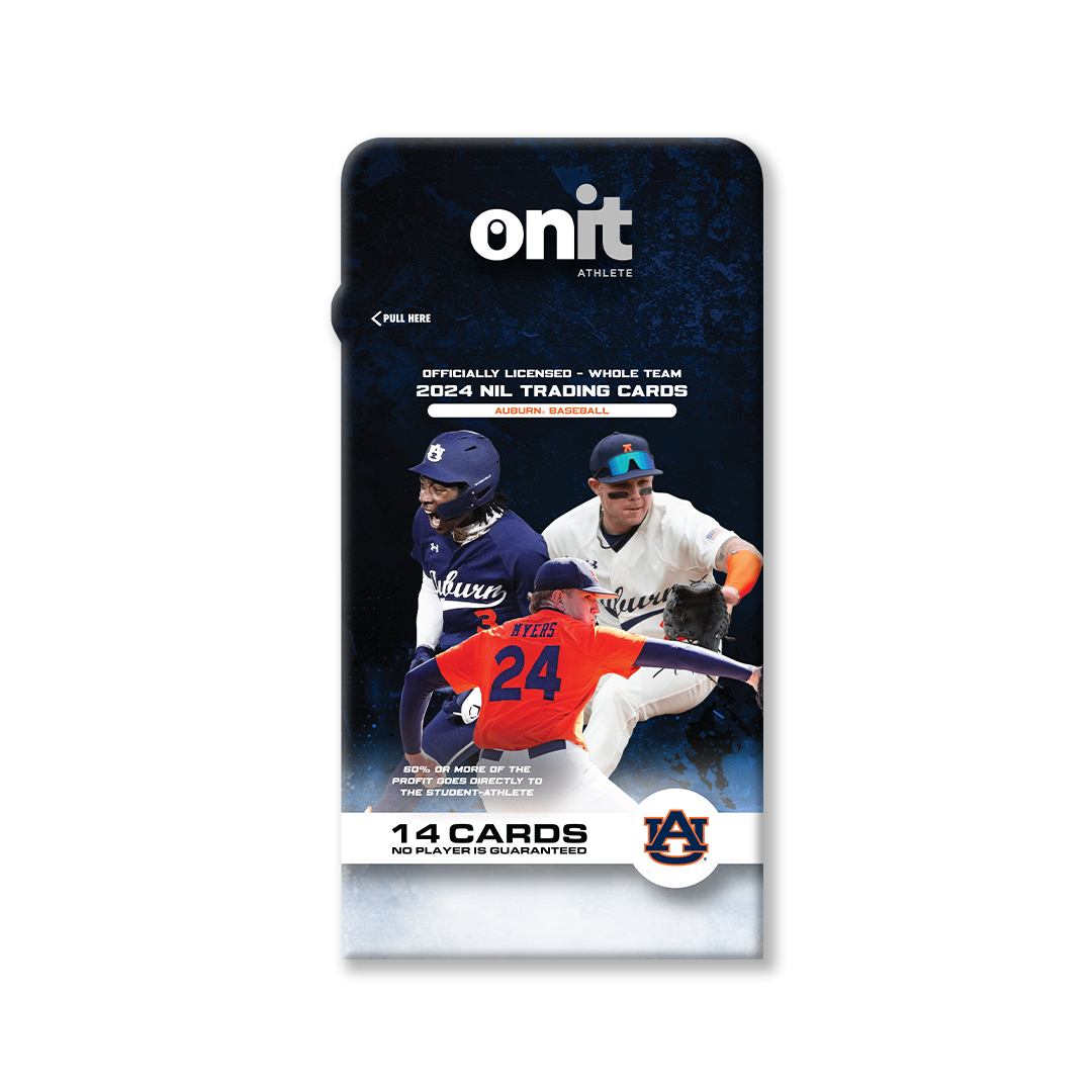Auburn University® NIL Baseball - 2024 Trading Cards - Single Pack