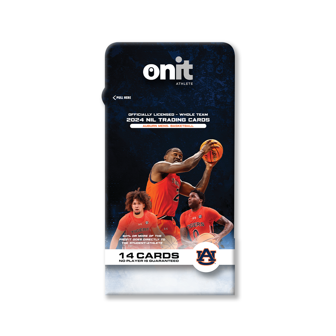 Auburn University® NIL Men's Basketball - 2023-24 Signature Trading Cards - Single Pack