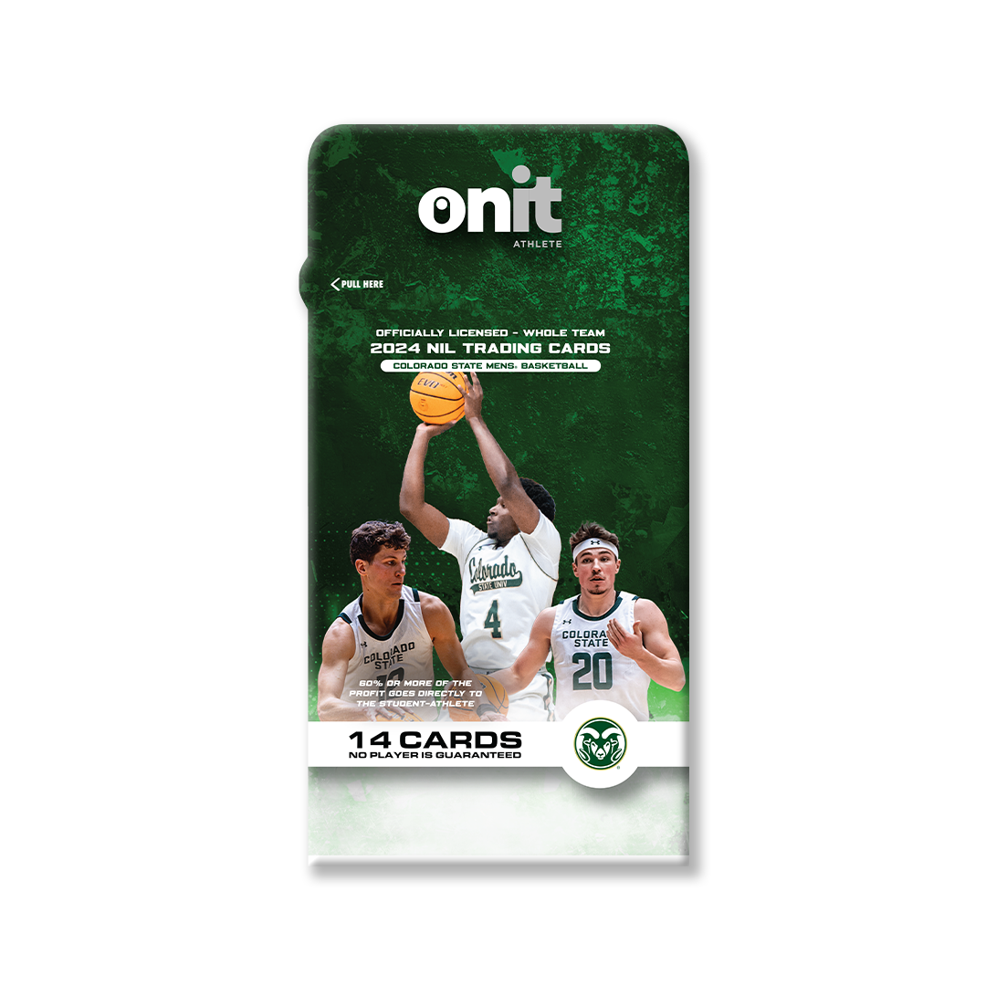 Colorado State University® NIL Men's Basketball - 2023-24 Signature Trading Cards - Single Pack