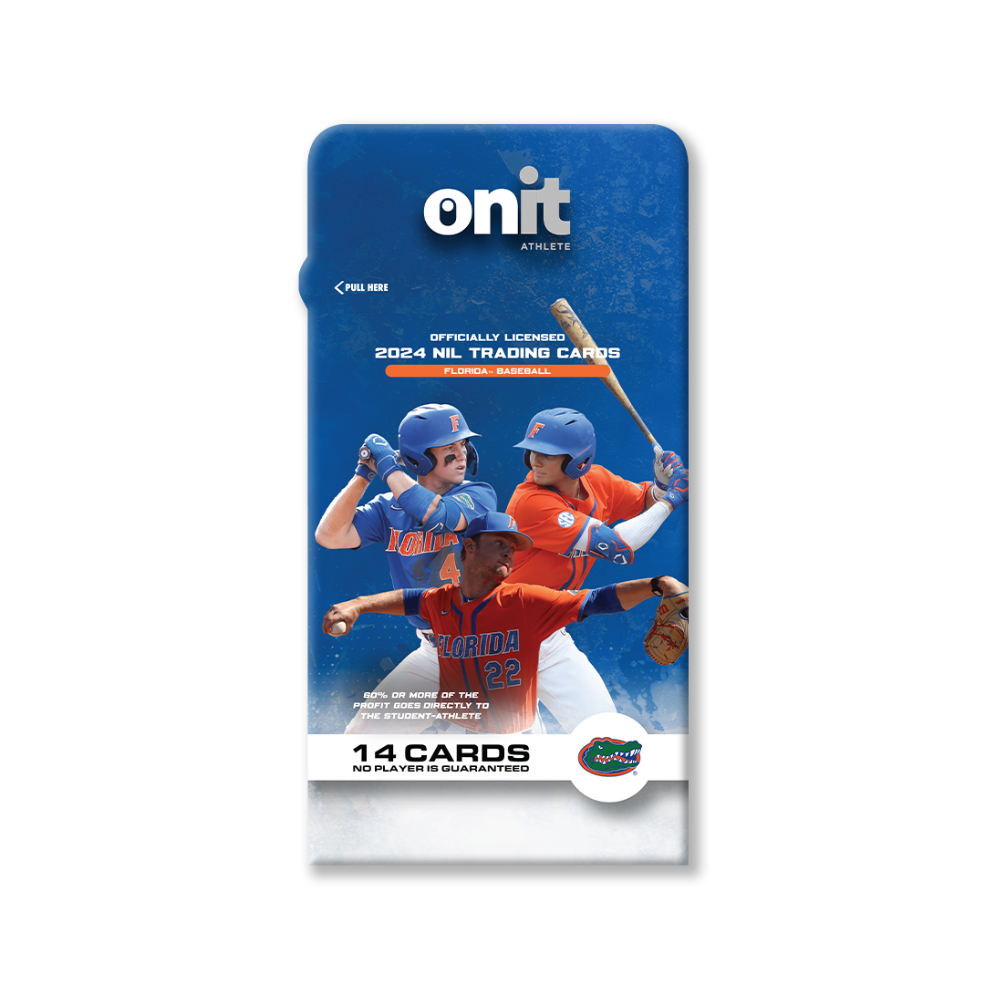 University of Florida® NIL Baseball - 2024 Signature Trading Cards - Single Pack