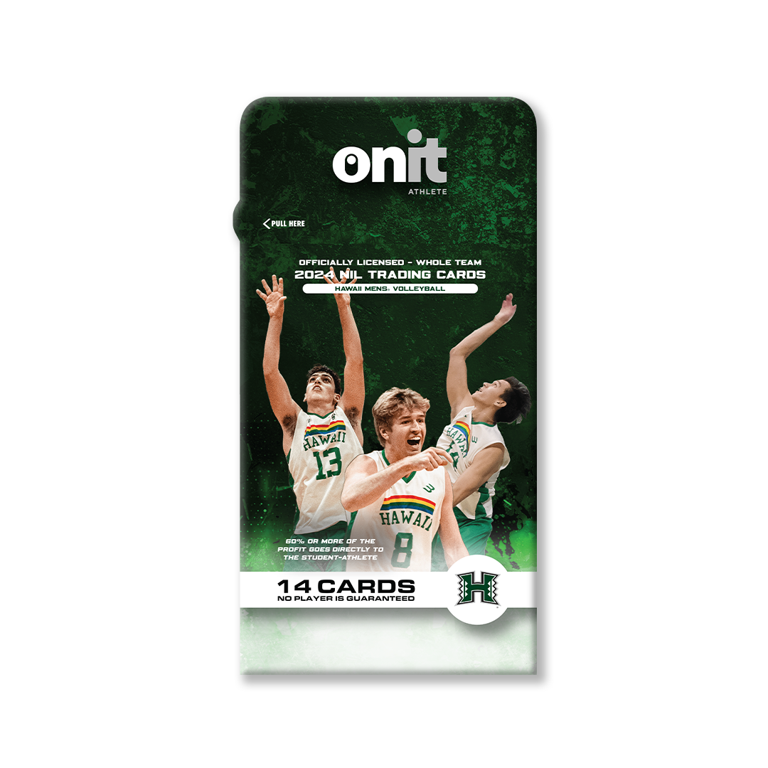 University of Hawaii® NIL Men's Volleyball - 2023-24 Signature Trading Cards - Single Pack