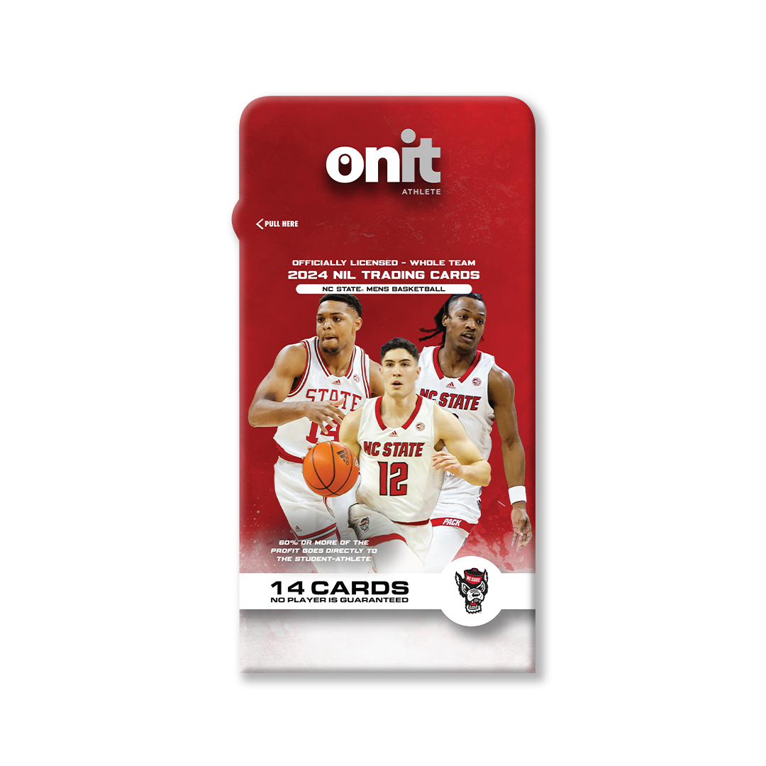 NC State University® NIL Men's Basketball - 2023-24 Signature Trading Cards - Single Pack