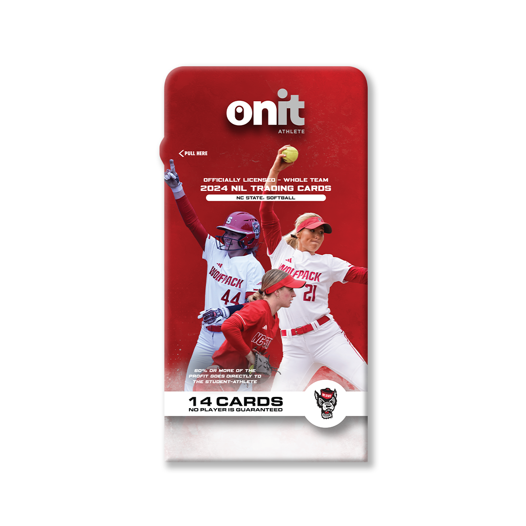 NC State University® NIL 2024 Women's Softball Trading Cards - Single Pack