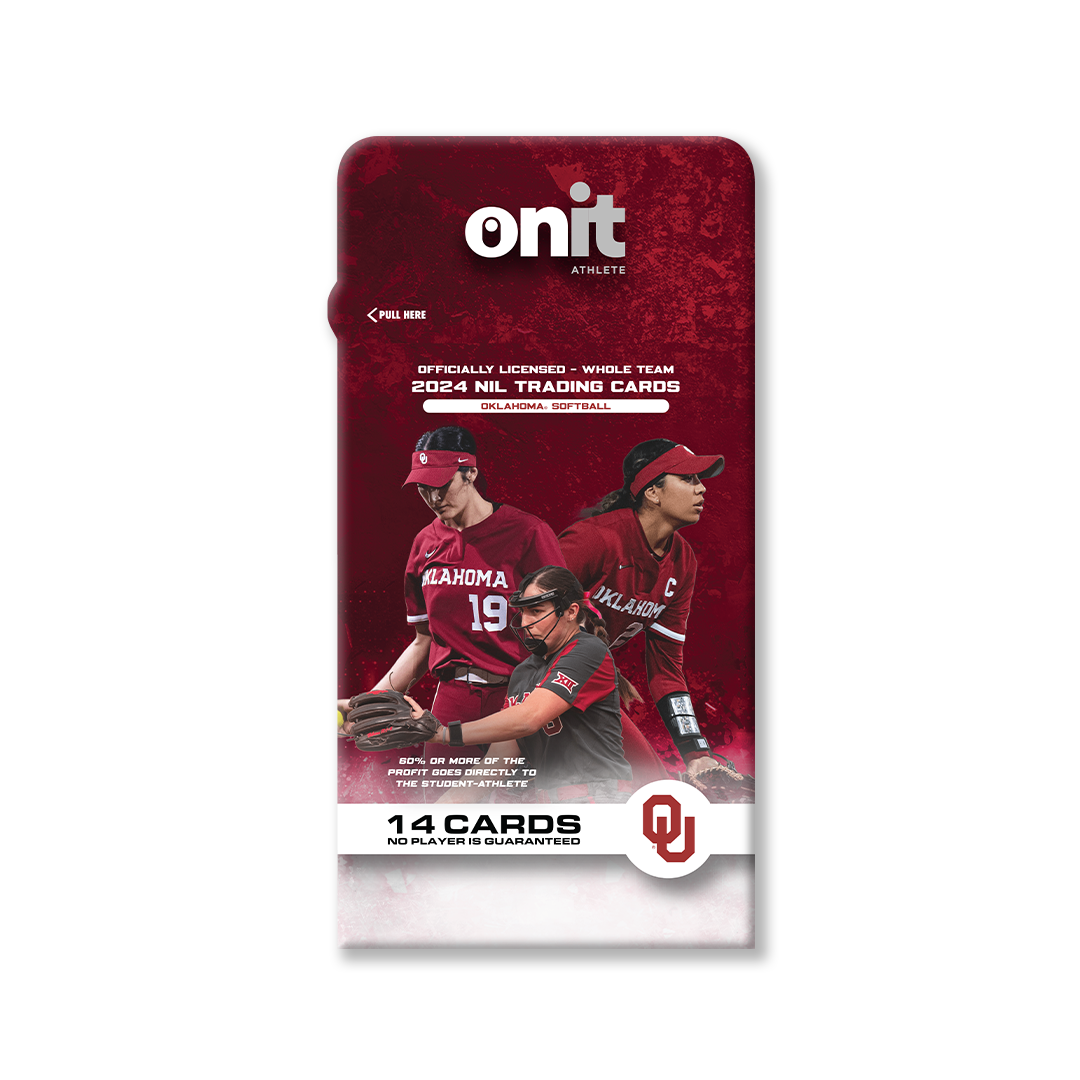 University of Oklahoma® NIL 2024 Women's Softball Trading Cards - Single Pack
