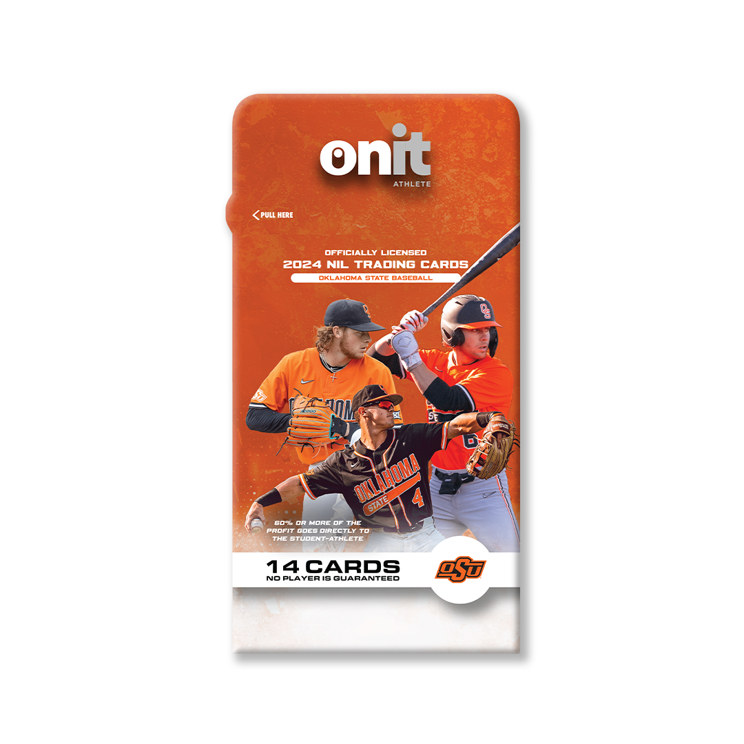 Oklahoma State University® NIL 2024 Baseball Trading Cards - Single Pack