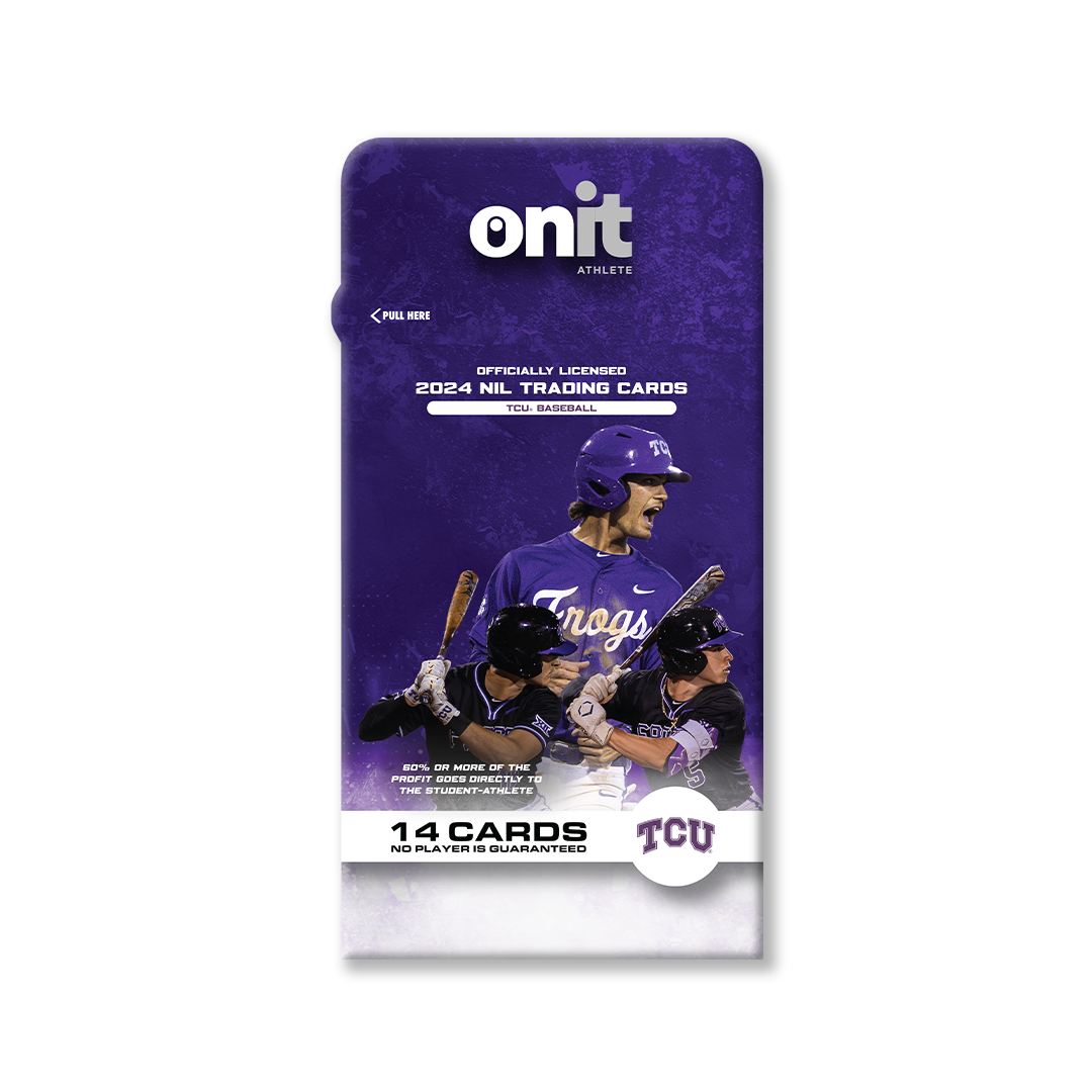 Texas Christian University® NIL 2024 Baseball Trading Cards - Single Pack